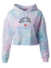 Load image into Gallery viewer, Pretty Girl Ugly World - Mystics Of Magic 🔮🪄 Crop Hoodie
